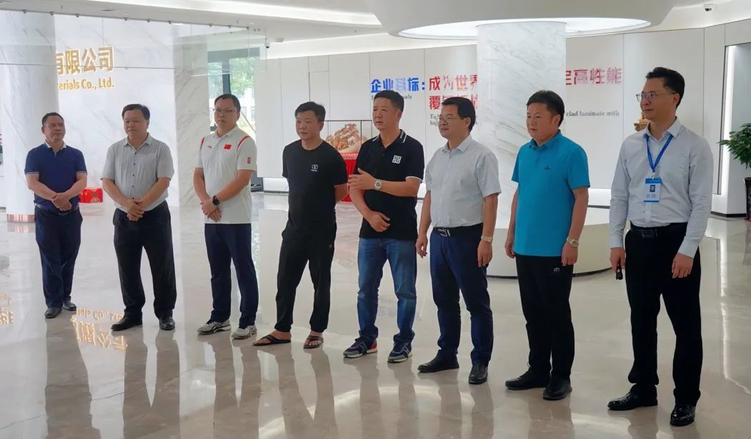 立讯精密王来胜副董事长一行到玩球（中国）材料考察